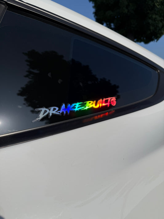 Drake Built Holographic Decal