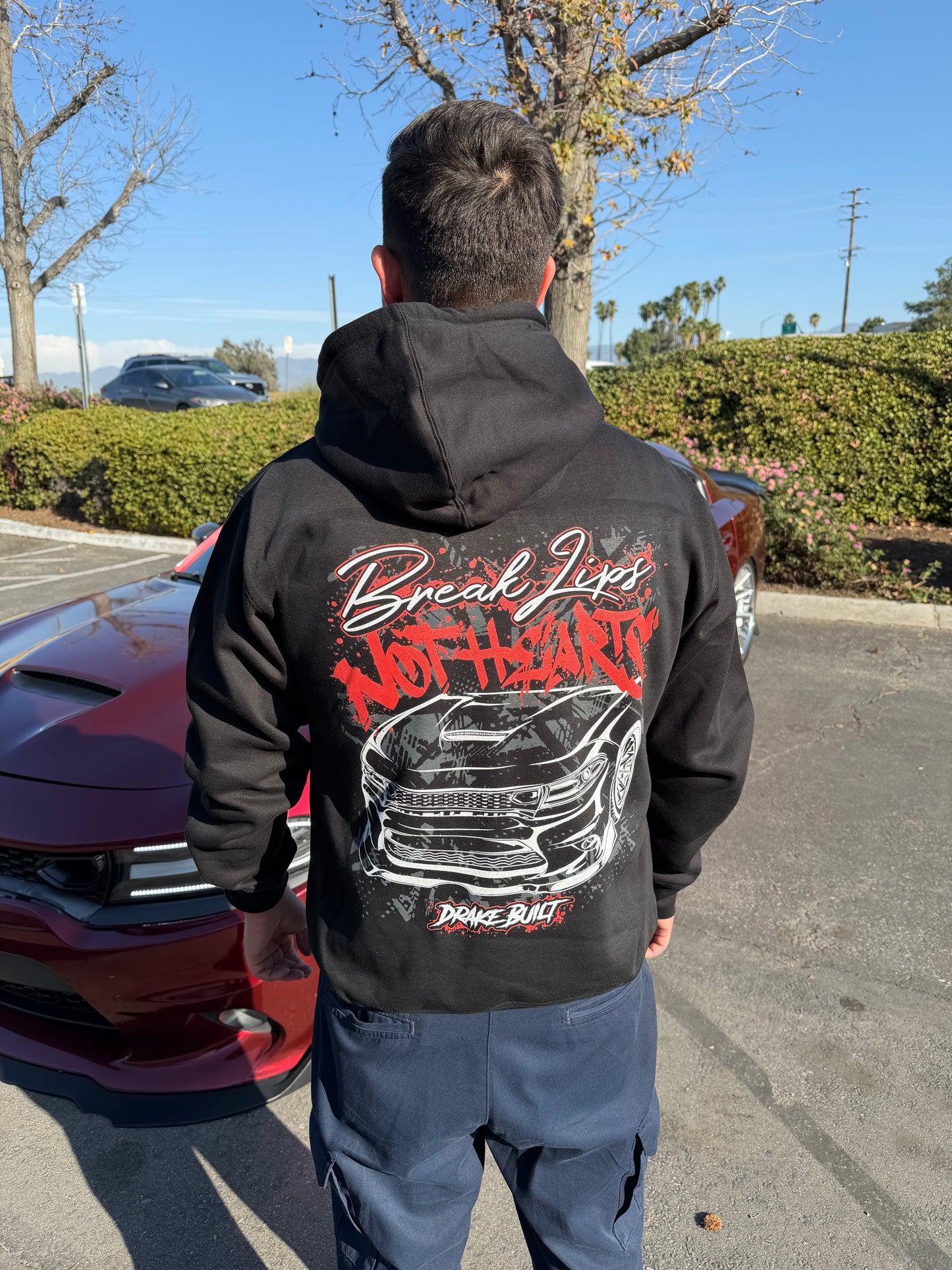 Break Lips Not Hearts Hoodie