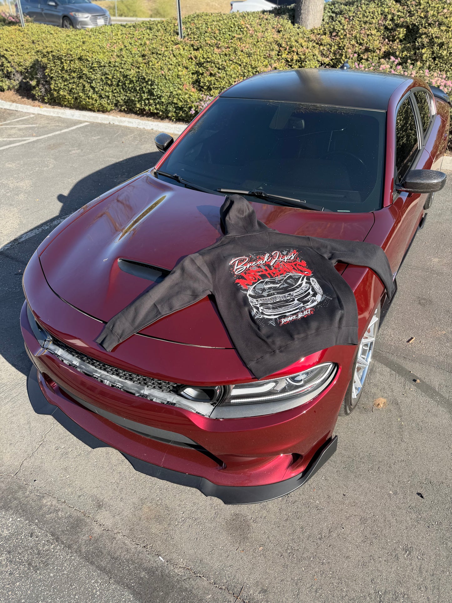 Break Lips Not Hearts Hoodie